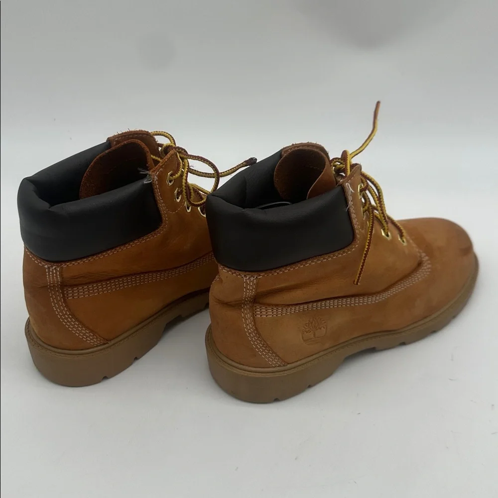 Timberland 6-Inch Youth Shoes Boots Size 3 Boys Wheat Premium Waterproof 10760